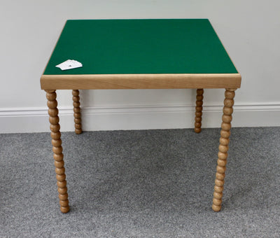 The Pelissier Bobbin Leg Card Table