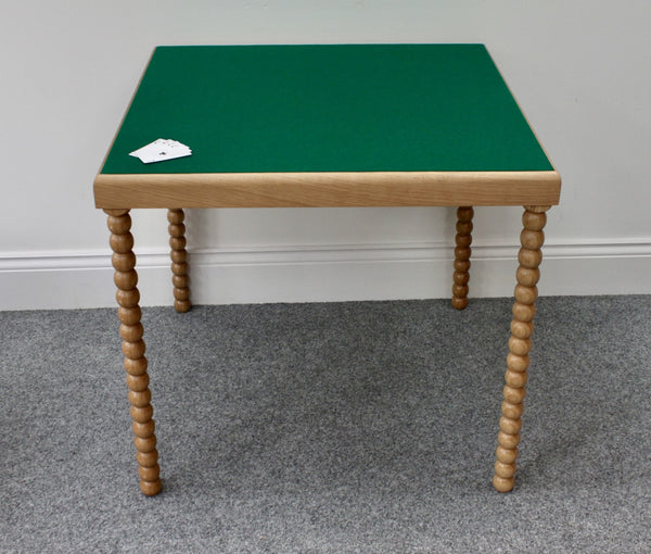 The Pelissier Bobbin Leg Card Table